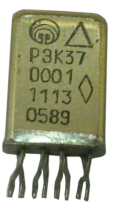 реле  27В\РФ4.500.477-0001\РЭК37\\\планар