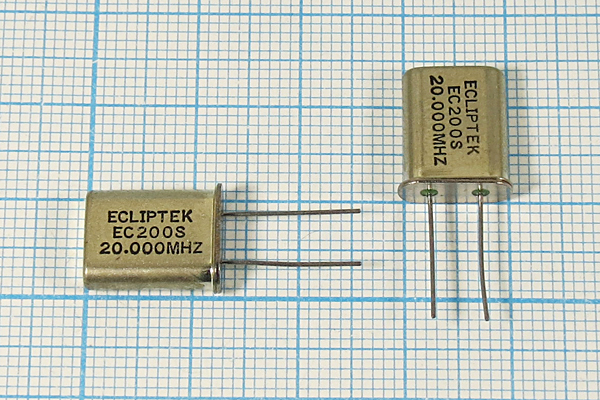 20000 \HC49U\S\\\EU[HC49U]\1Г (ECLIPTEK EC200S)