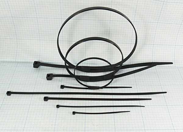 хомут-стяжка 7,8x540\D155\чер\пл\SFK-540B-7C
