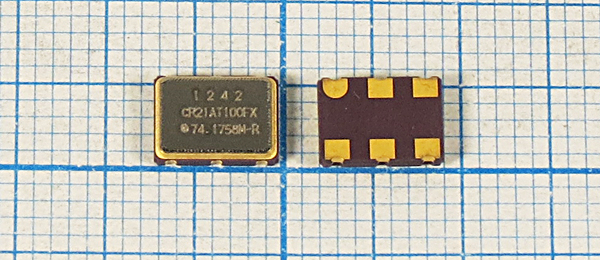 гк 74175,824 \VCXO\SMD07050C6\CM\3,3В\CR21AT100FX\