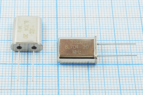 8704 \HC49U\20\ 30\ 30/-20~70C\49U\1Г