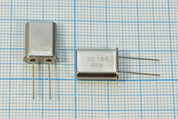 22184 \HC49U\16\ 30\ /-40~70C\HC49U\1Г (22.184M) 22184 \HC49U\16\ 30\ /-40~70C\HC49U\1Г (22.184M)