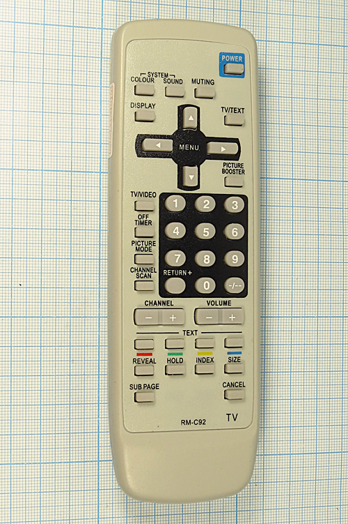 ДУ пульт JVC \RM-C92\\